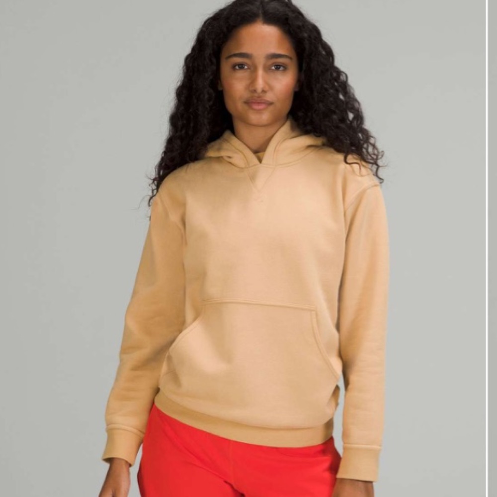 Lululemon Tan All Yours Hoodie in Pecan